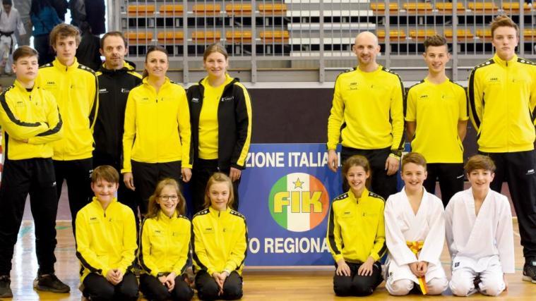 Karate Mühlbach erfolgreich in der Provinz Belluno. © Martin Pezzei