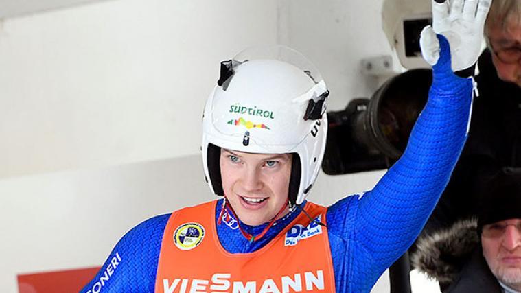 Kevin Fischnaller feierte in Winterberg seinen ersten Weltcupsieg (fisi.org)