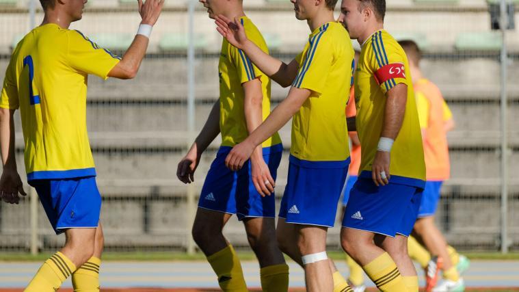 Leifers jubelt nach dem 4:3 gegen Salurn (Foto: Runggaldier)