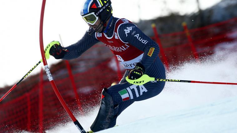 Im Slalom in hervorragender Form: Manfred Mölgg (Fotos: Pentaphoto)
