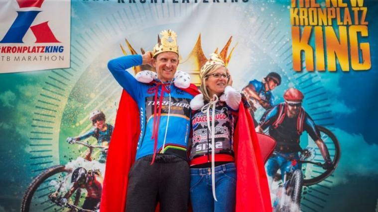 Roel Paulissen und Elena Gaddoni (Foto: KronplatzKing)