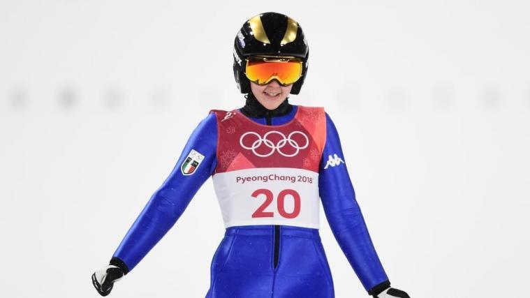 Lara Malsiner bei den Olympischen Spielen 2018 © APA/afp / JONATHAN NACKSTRAND