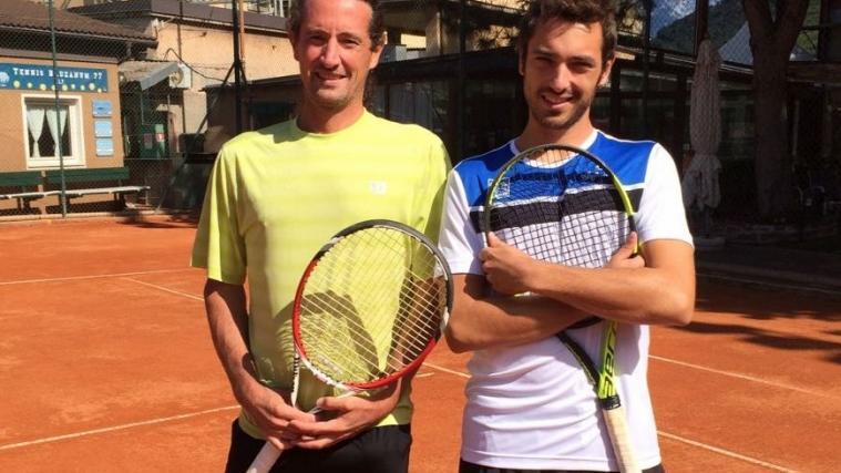 Christian Larcher und Alessandro Gambato
