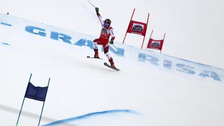 Marcel Hirscher auf der Gran Risa © ANSA / ANDREA SOLERO