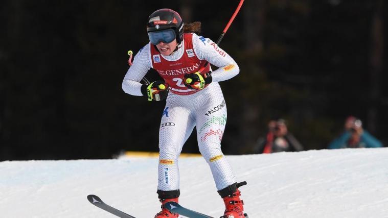 Nicol Delago aus Wolkenstein will wieder angreifen. © APA/afp / MARK RALSTON