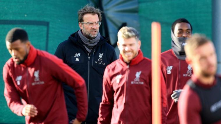 Liverpool-Trainer Jürgen Klopp hat vor dem Bayern-Match einige Personalsorgen. © APA/afp / LINDSEY PARNABY