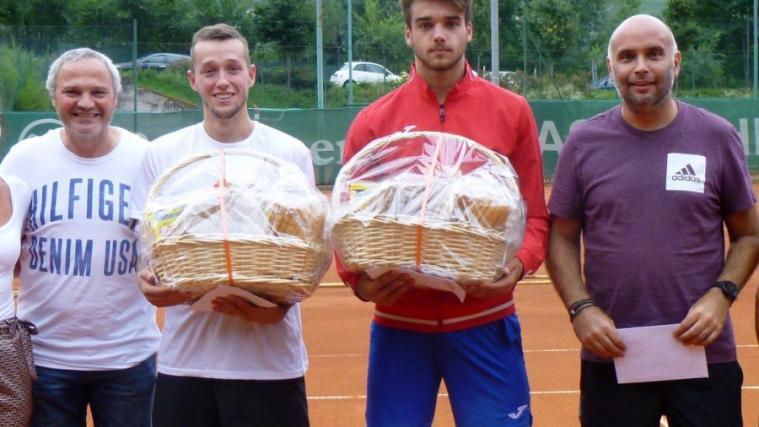 Peter Rainer, Lukas Crepaz, Matteo Meneghetti, Alex Schraffl (v.l.n.r.)