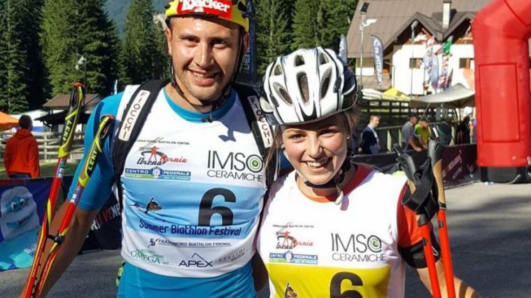 Dominik Windisch und Irene Lardschneider (Foto: Biathlonworld Facebook)