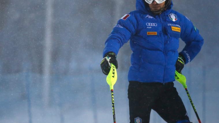 Manfred Mölgg bei der Besichtigung in Levi 2017 (Foto: Pentaphoto)