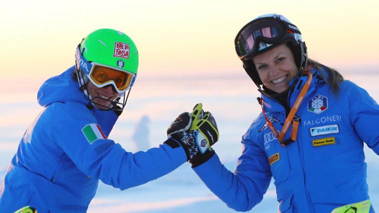 Chiara Costazza und Manuela Mölgg (Foto Fisi)