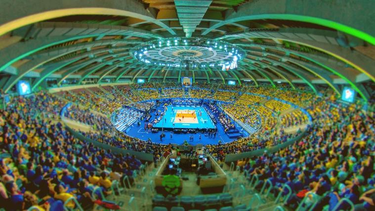 Die Volleyball-Spiele gehen im Maracanãzinho über die Bühne (Foto Rio 2016)