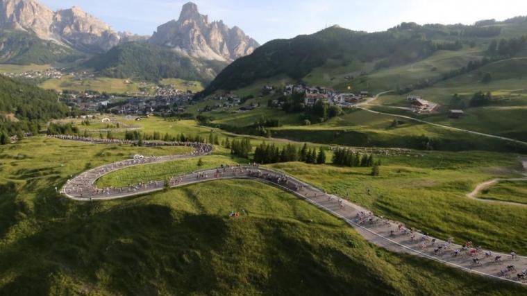 Maratona Dles Dolomites Rad Spektakel Mit 9000 Startern