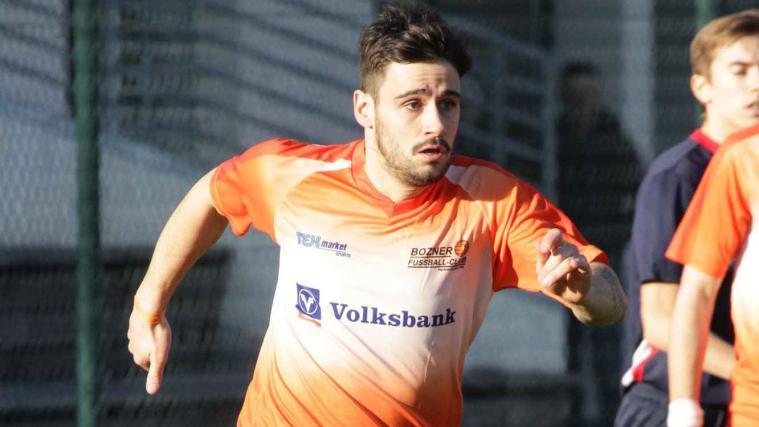 Mattia Pareti, Mittelfeldspieler vom Bozner FC (Foto Eheim)