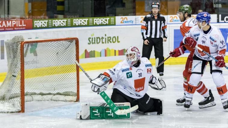 Fünf Mal schlug der Puck im Innsbrucker Tor ein, dennoch reichte es nicht zum HCB-Sieg. © V. Antonello