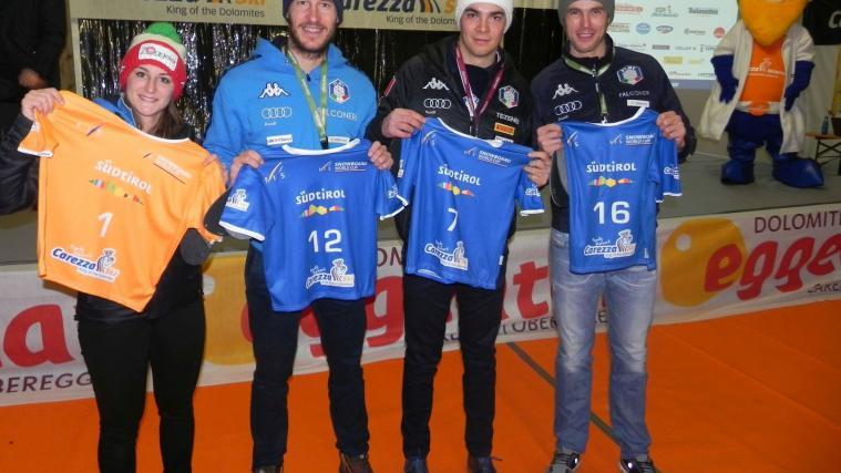 Nadya Ochner, Aaron March, Christoph Mick und Roland Fischnaller