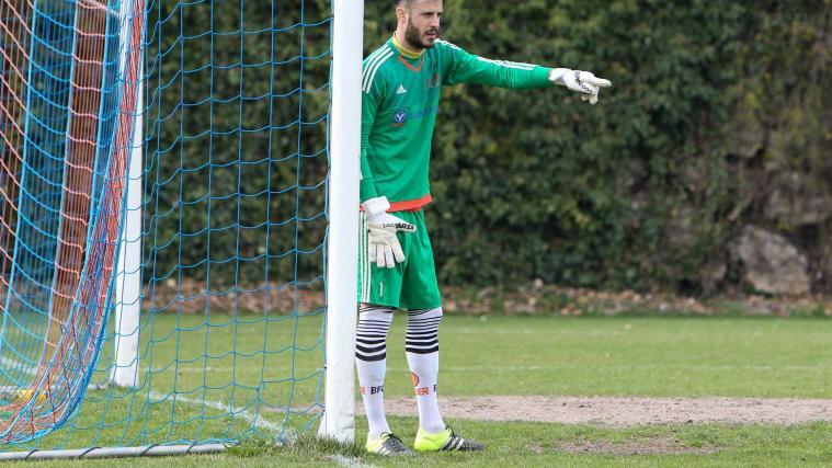 Daniel Kaneider, Fixpunkt im Spiel des Bozner FC (Foto Dieter Runggaldier)
