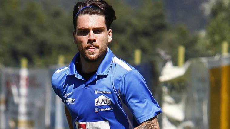 Luca Consalvo, Torgarant des SSV Brixen (Foto Perathoner)