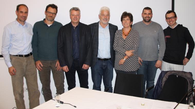 Der neue Ausschuss des Südtiroler Tennisverbandes