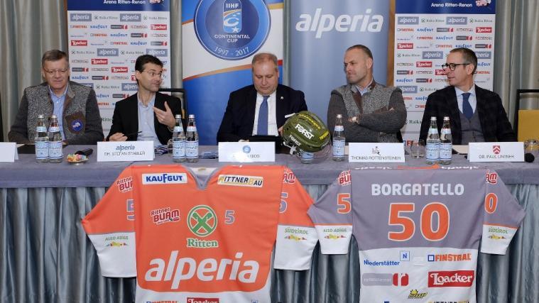 Das Continental-Cup-Finale wurde heute in Bozen vorgestellt (Foto: Pattis)