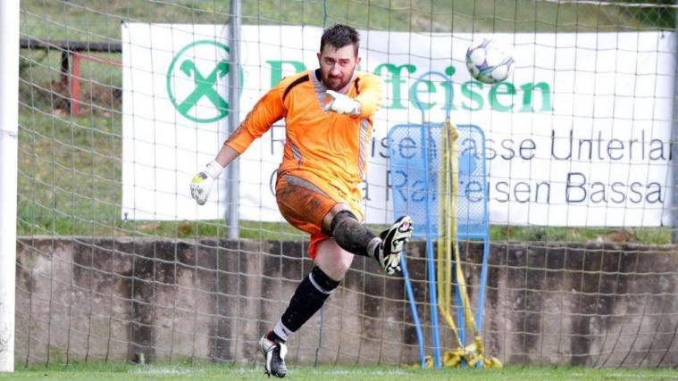Montan-Goalie Armin Antholzer hat ein kurioses Spiel hinter sich. © Dieter Runggaldier