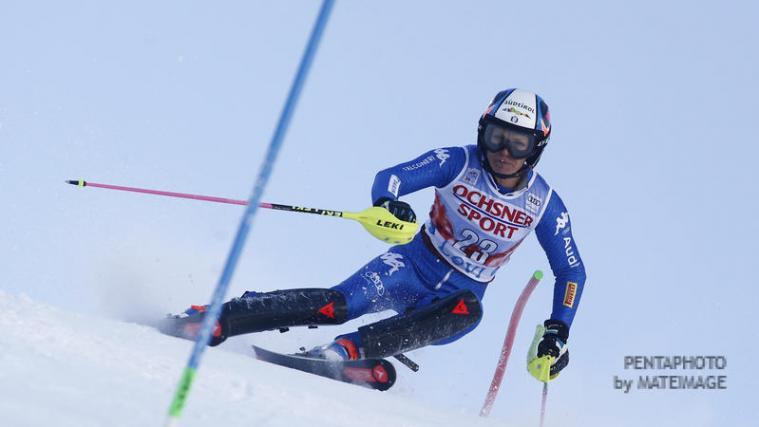 Manuela Mölgg kommt auch im Slalom immer besser in Form (Foto: Pentaphoto)