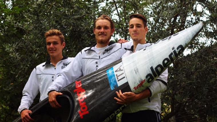 Valentin Luther, Matthias Weger und Jakob Weger (v.l.n.r.)