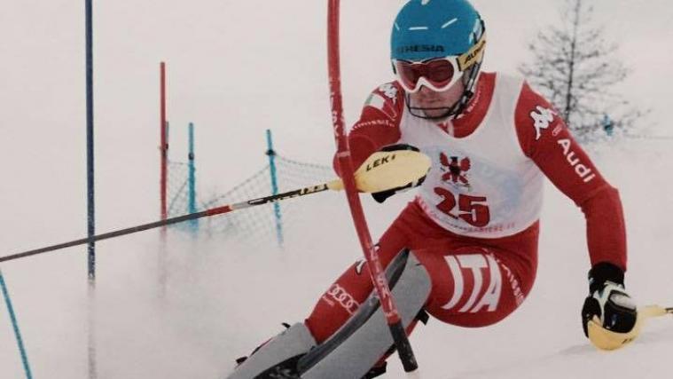 Fabian Bacher startet als erster Südtiroler in den Slalom von Obereggen.