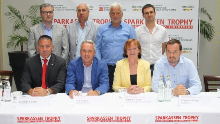 Heute wurde im Sheraton die Rungger "Sparkassen-Trophy" vorgestellt
