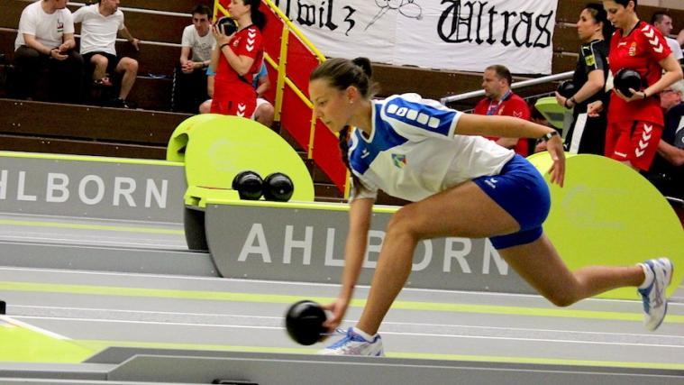 Azzurre bei der Sportkegel-WM in Dettenheim (Foto: hkmedia)