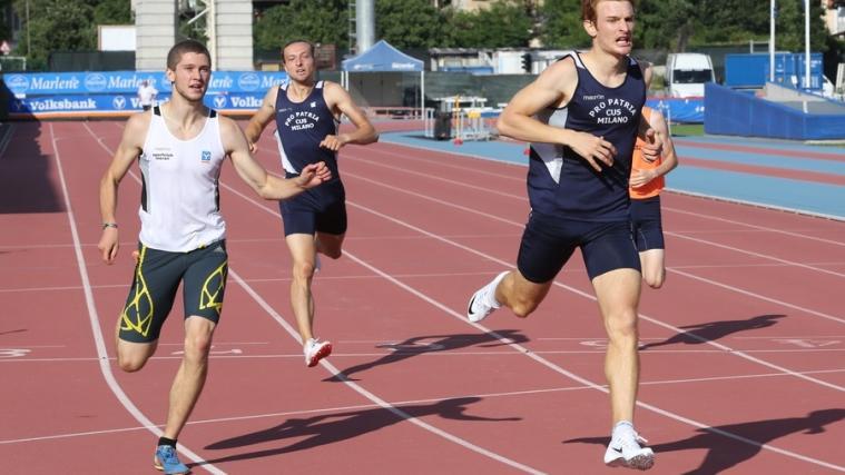 Michael Albrecht wurde hinter Andrea Blesio Zweiter (Fotos: running.bz.it)
