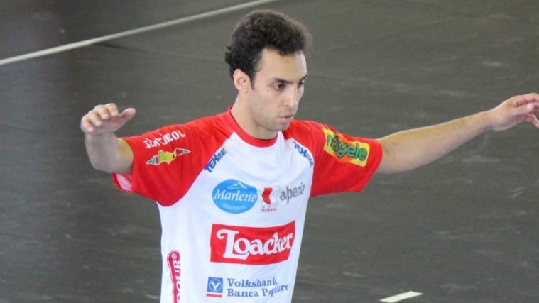 Rückraumspieler Gaeta macht sich breit (Foto SSV Bozen)