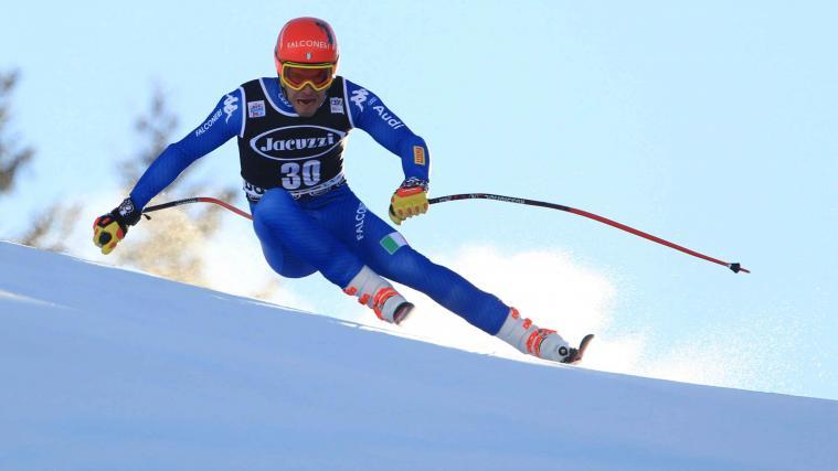 Christof Innerhofer nimmt die Streif mit Nummer 2 in Angriff. (Foto: Pentaphoto)