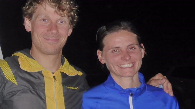 Die Sieger: Martin Stofner und Barbara Vasselai