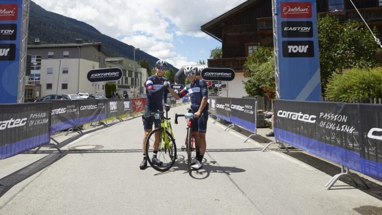 Die Tagessieger Remmert Wielinga und Ivan Seledkov. © Martin Sass