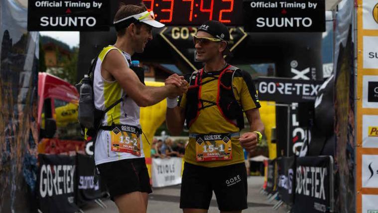 Helmut Schiessl und Daniel Jung (Foto: Transalpine-Run)
