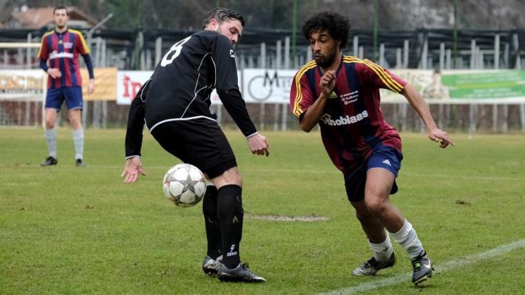 Heuert wieder bei Kaltern an: Claudio Dellasega von der Weinstraße Süd (rechts). © www.runggaldier.it / Dieter Runggaldier