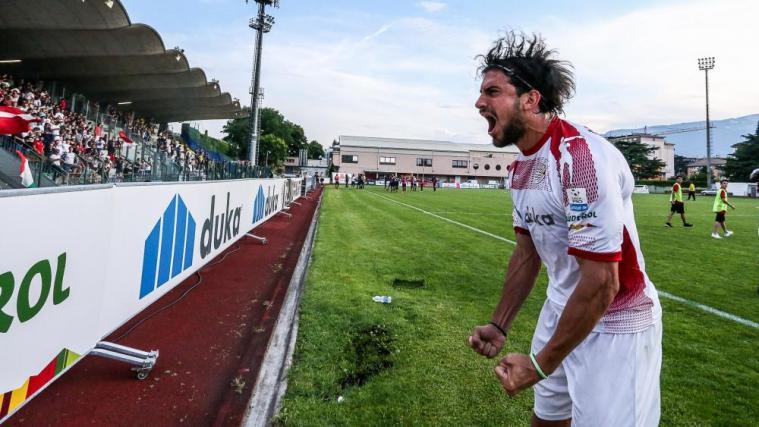 Matchwinner Rocco Costantino jubelt über den Aufstieg ins Halbfinale. © DLife