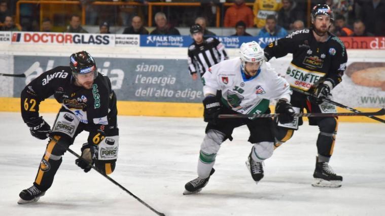 Der HC Pustertal musste sich Olimpija aus Laibach geschlagen geben. © Optic Rapid