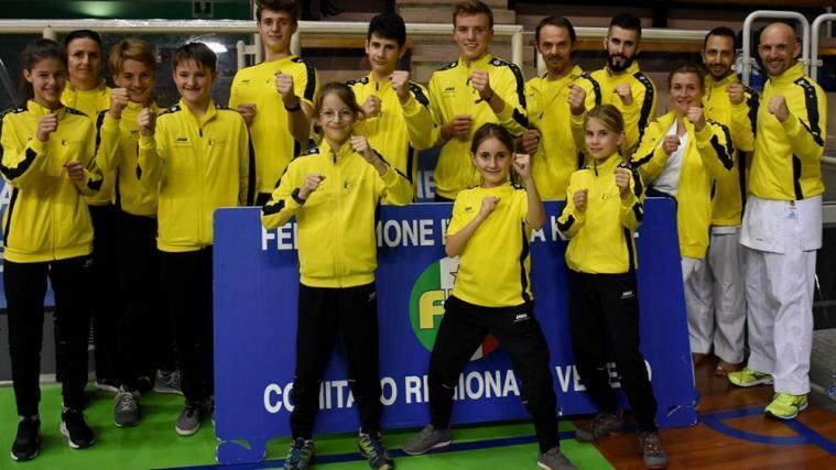 Holten in den Vereinswertung den 6. Platz: Karate Mühlbach. © MICHAEL PEZZEI