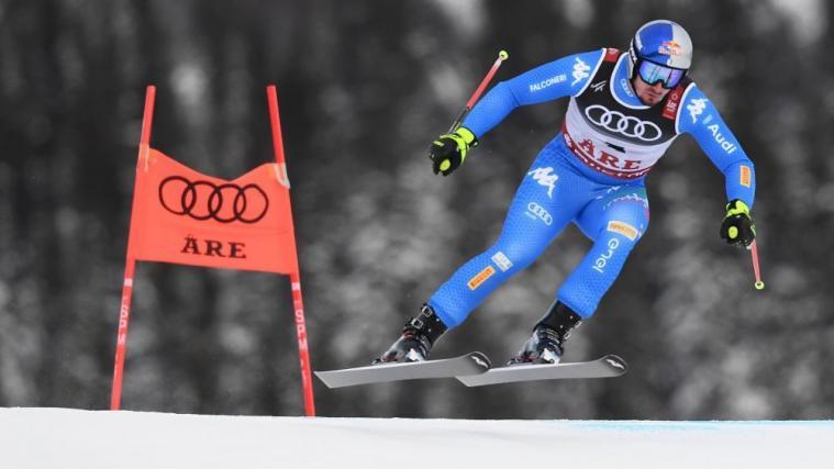 Dominik Paris legte eine rasante Fahrt hin. © APA/afp / JONATHAN NACKSTRAND