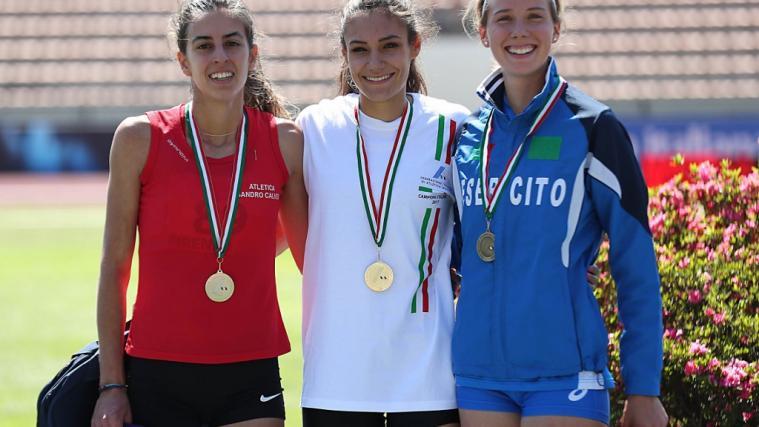 Valentina Cavalleri holte Bronze über 400-m-Hürden (Fotos: Colombo)