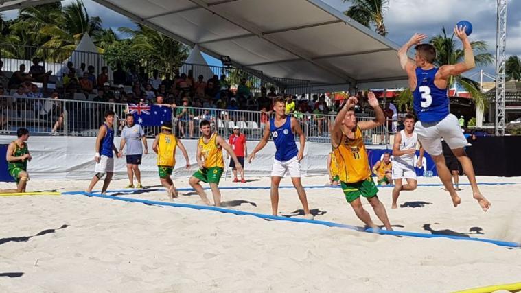 Die Azzurri bei der Beach-Handball-WM (Foto: FIGH)