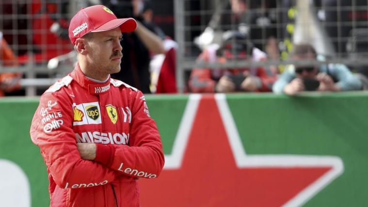 Ferrari-Ass Sebastian Vettel. © AP / Ng Han Guan
