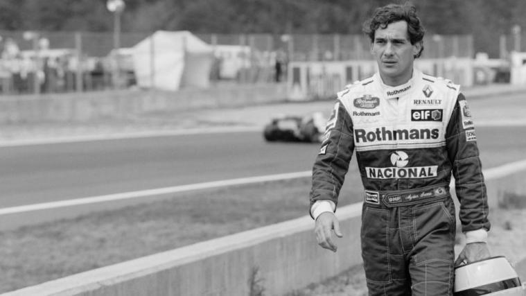 Ayrton Senna wenige Wochen vor seinem Unfalltod. © AFP / Toru Yamanaka