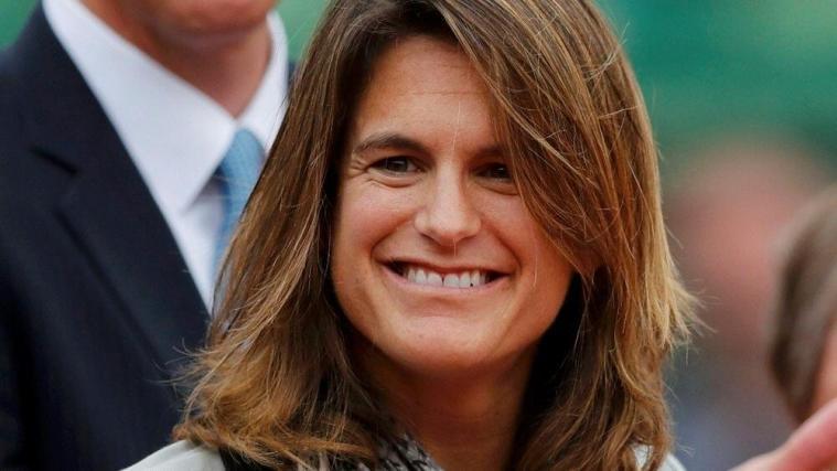 Amelie Mauresmo wird neue Teamchefin Frankreichs © PIXATHLON/SID