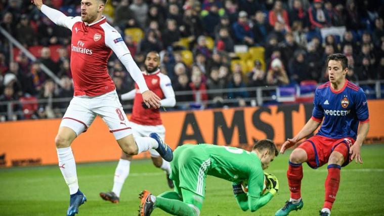 Arsenal steht im Halbfinale der Europa League © APA/afp / ALEXANDER NEMENOV