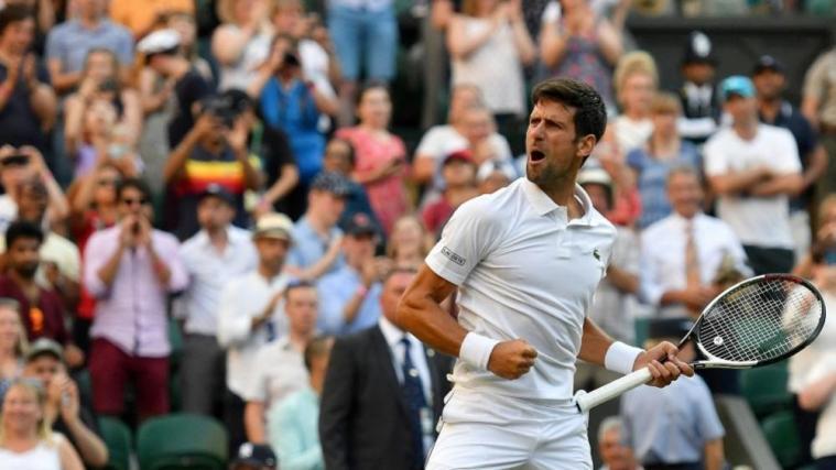 Novak Djokovic erreicht das Achtelfinale von Wimbledon © SID / Ben STANSALL