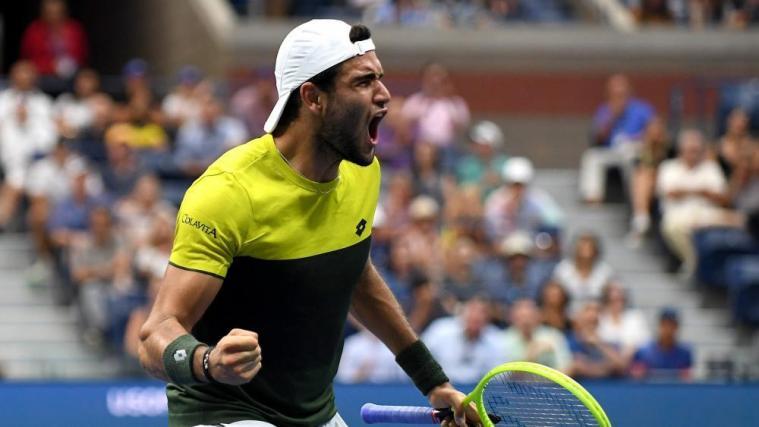 Freut sich über den Sieg über Gael Monfils: Matteo Berrettini. © APA/getty / Emilee Chinn