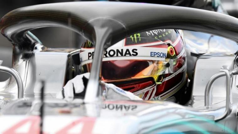 Lewis Hamilton startet am Sonntag von der Pole Position © SID / BORIS HORVAT