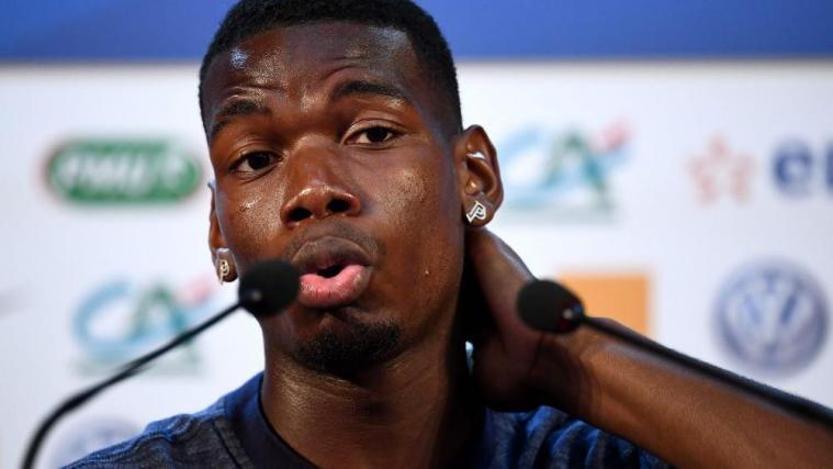 Paul Pogba: „Wir Favoriten? Daran denken wir gar nicht!“ © APA/afp / FRANCK FIFE